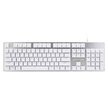 Amazon | Hemo K520メカニカルキーボード 104キー 有線